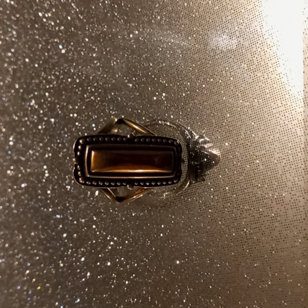Tiger Eye Stone Ring